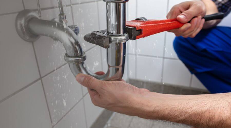 Indoor tankless water heater installation in Banner, WY